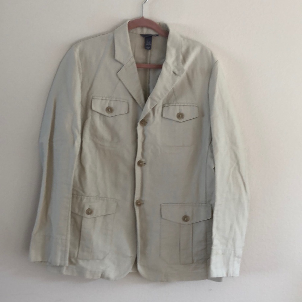 Men’s H£M Beige Linen Jacket